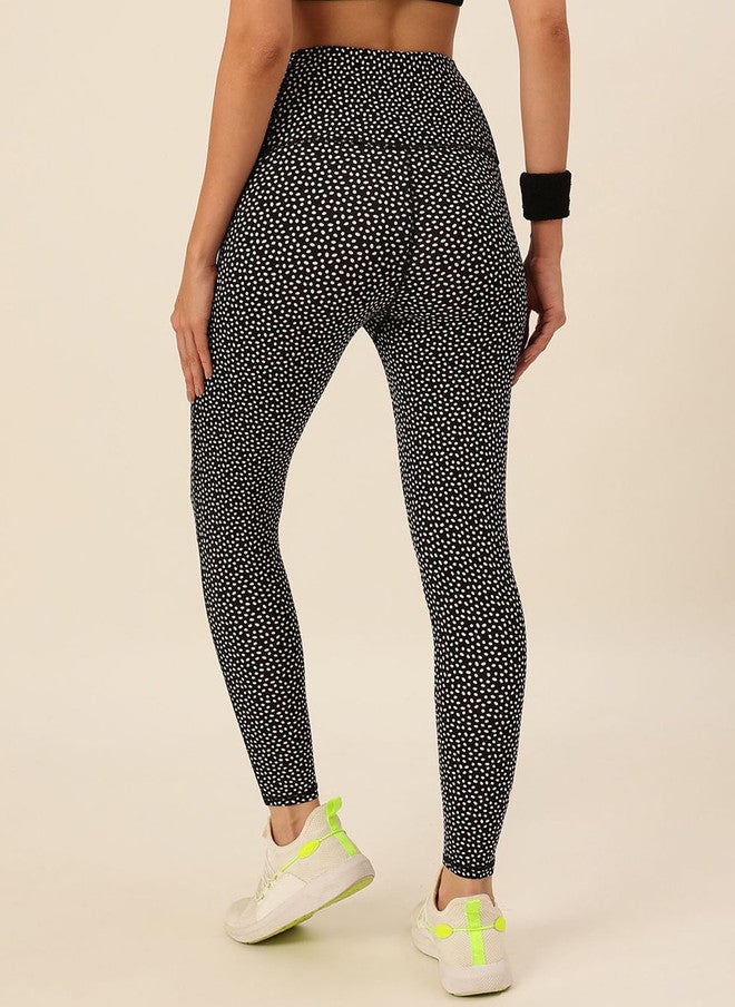 CUKOO Women Printed Rapid-Dry Ankle Length Tights - Image 3